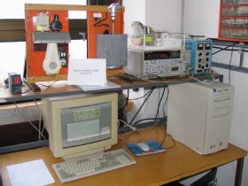 Laboratorní měření PID regulace tepelne soustavy